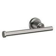 Design House Geneva Single Post Toilet Paper Holder, Satin Nickel 560383